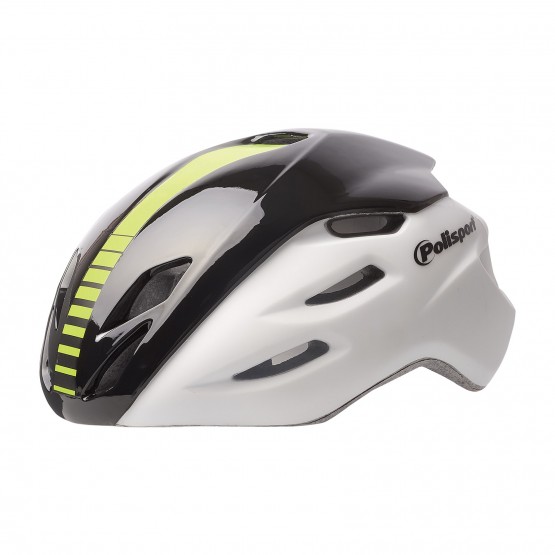 Aero R - Road Helmet White and Black - L Size