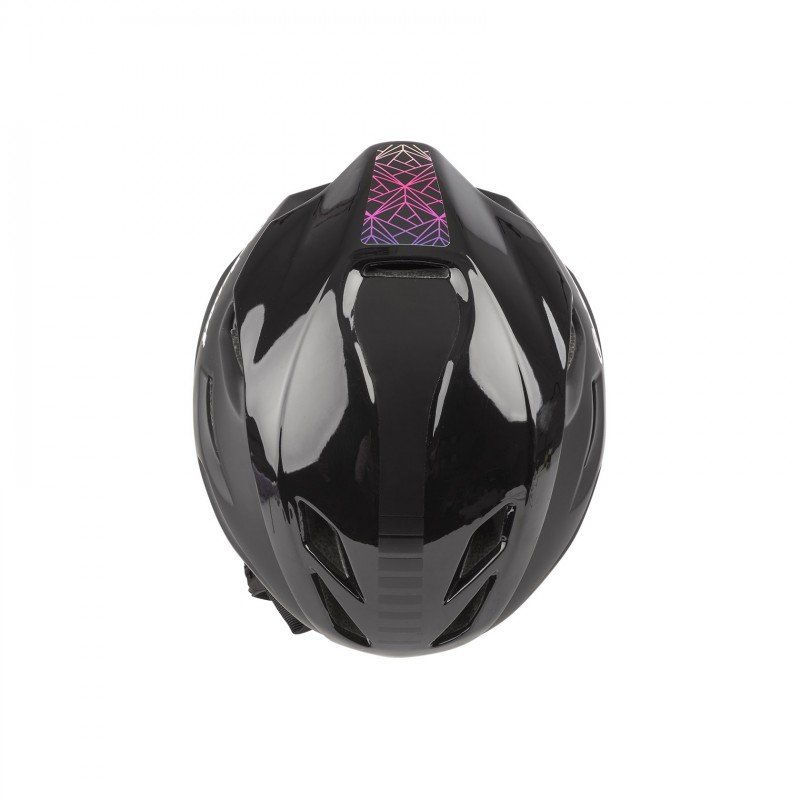 Aero R - Road Helmet Black and Purple - M Size