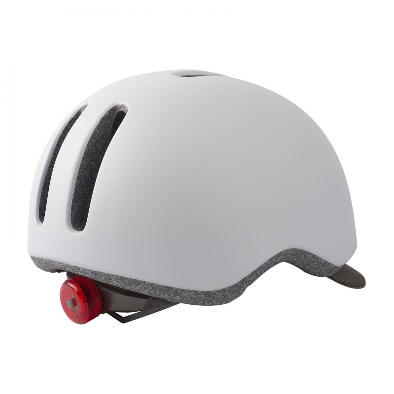 Commuter - City-Helm zum Pendeln Weiss und Grau - Gre L