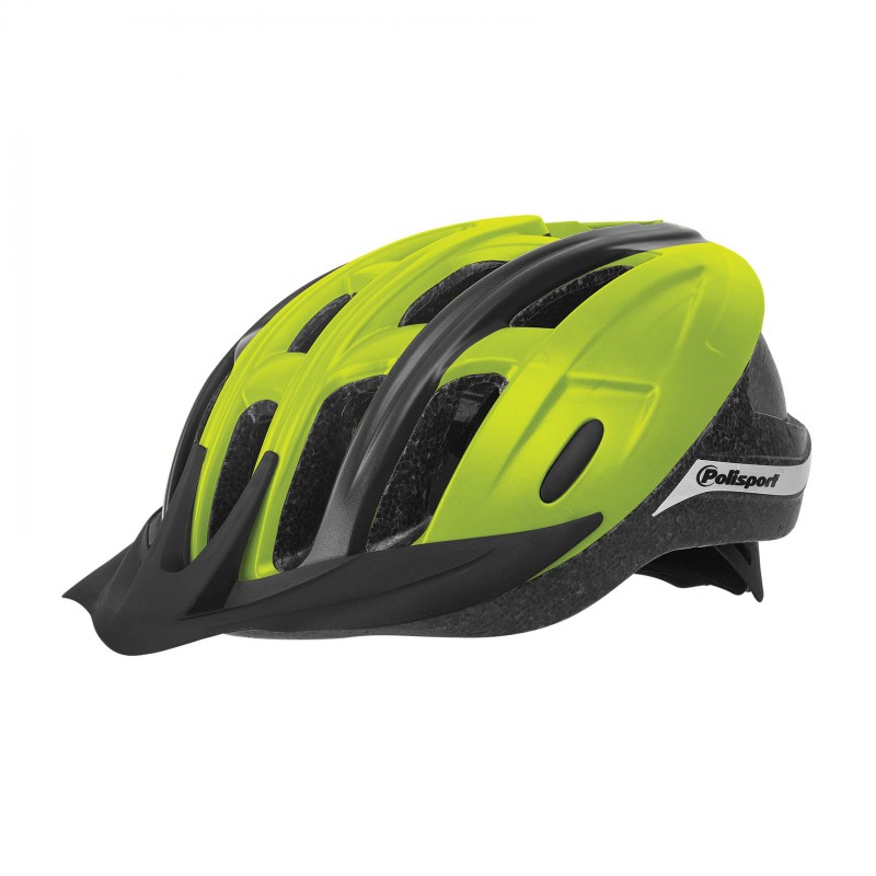 Ride In - Bicycle Helmet for Trekking and MTB Lime Green and Black - M Size