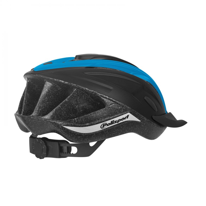Ride In - Bicycle Helmet for Trekking and MTB Black and Blue - M Size