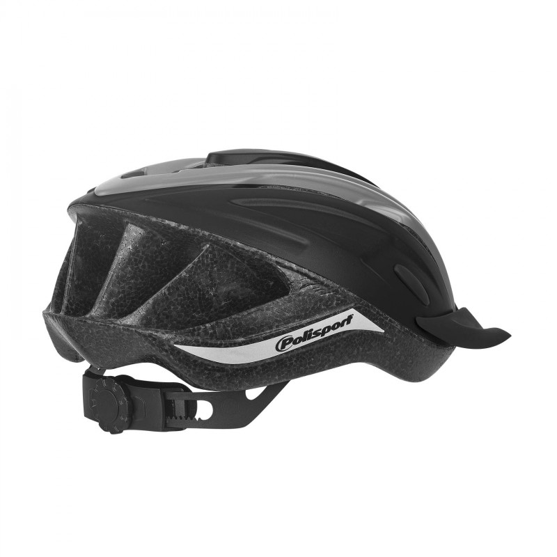 Ride In - Bicycle Helmet for Trekking and MTB Black and Dark Grey - M Size