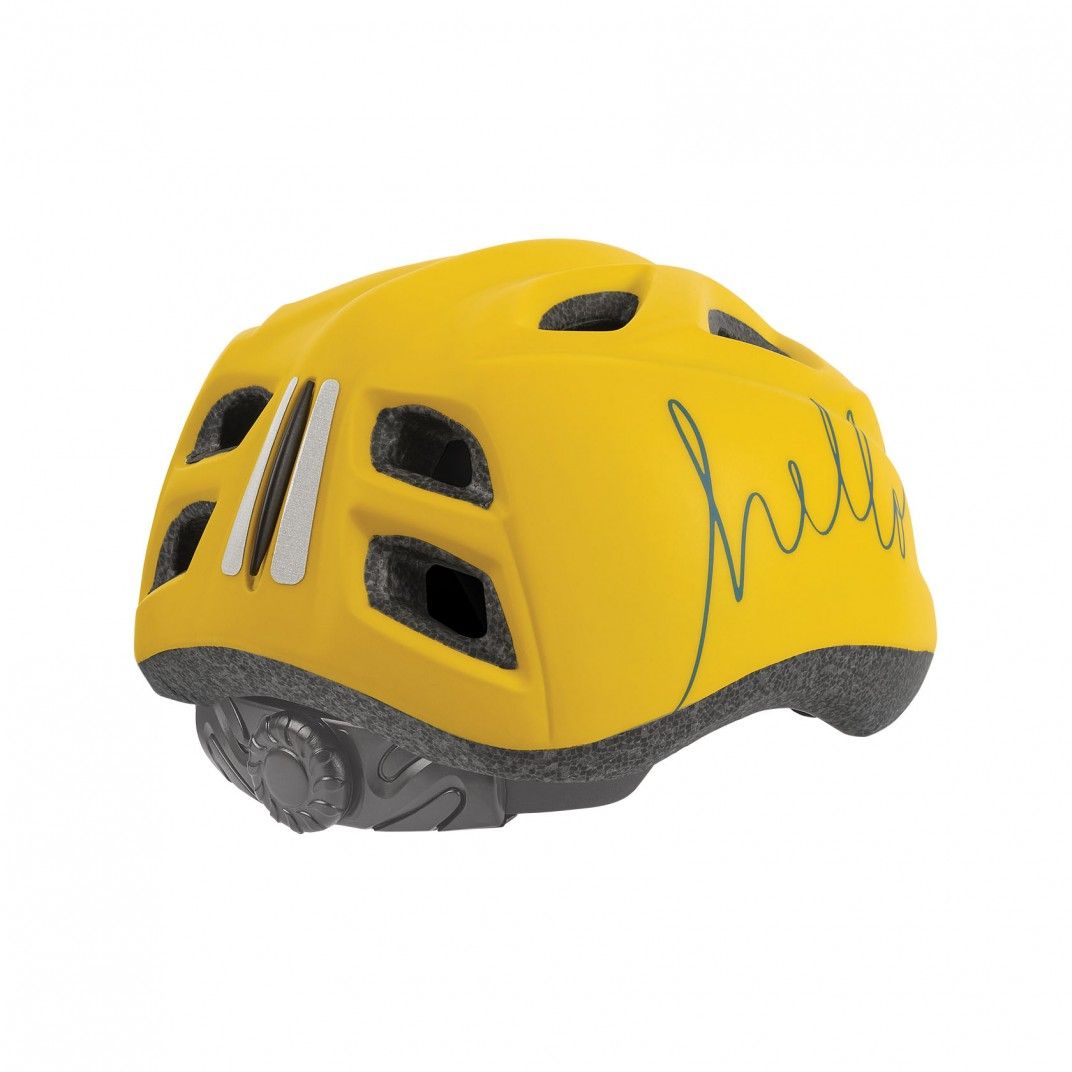 S Junior Premium Bicycle Helmet for Kids Yellow Polisport