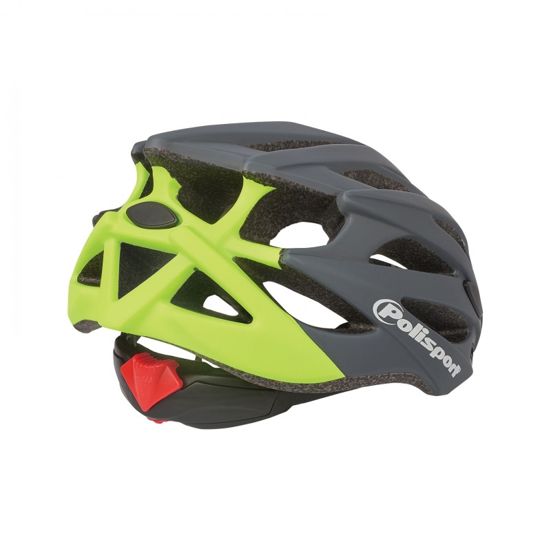 Twig - Road and MTB Helmet Dark Grey and Flo Yellow - M Size