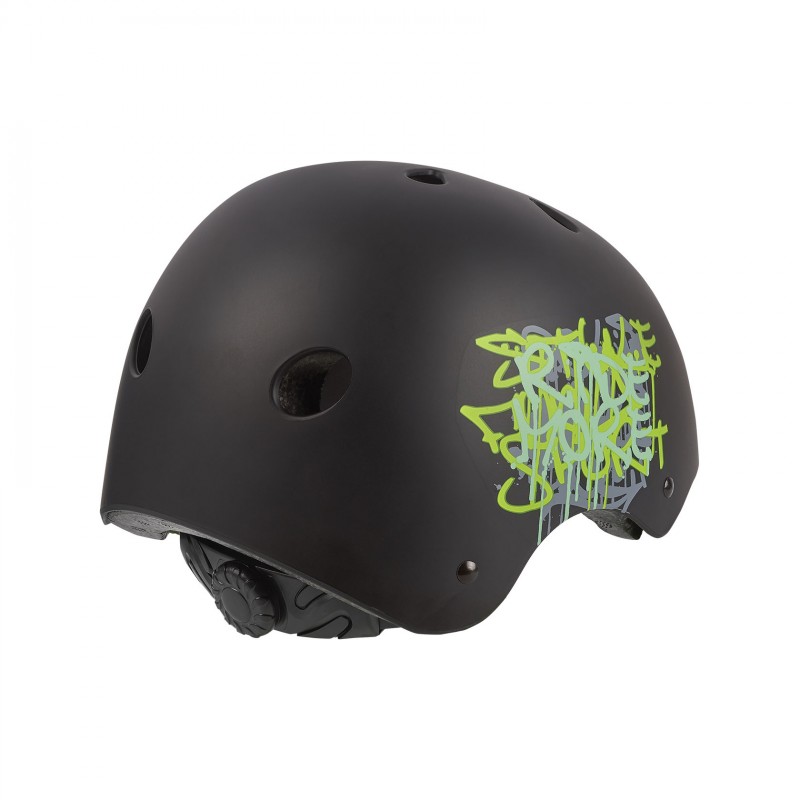 Urban Radical - Skate-Style Helm Schwarz