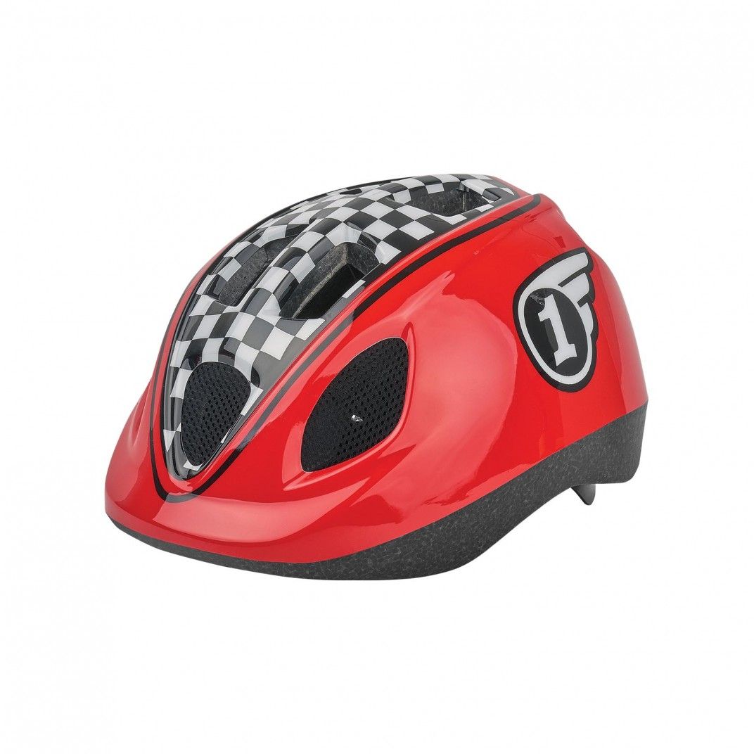 XS Kids - Bicycle Helmet for Kids Red and Black