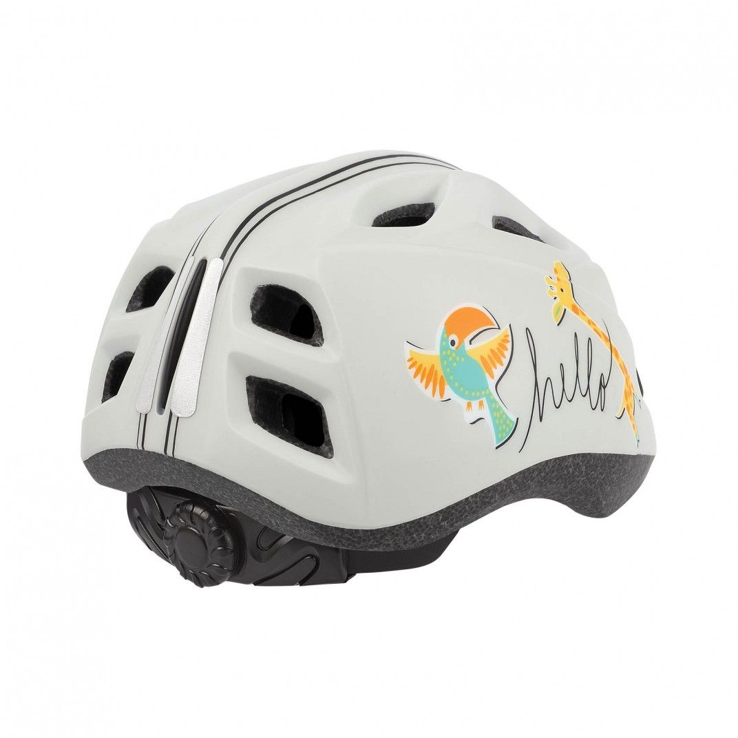 XS Kids Premium - Bicycle Helmet for Kids Cream and Orange