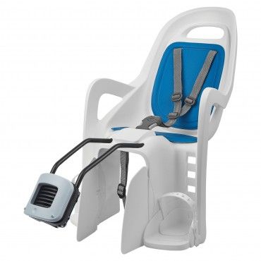 Groovy FF - Rear Child Bike Seat White and Jeans Groovy FF - Rear Child Bike Seat White and Jeans