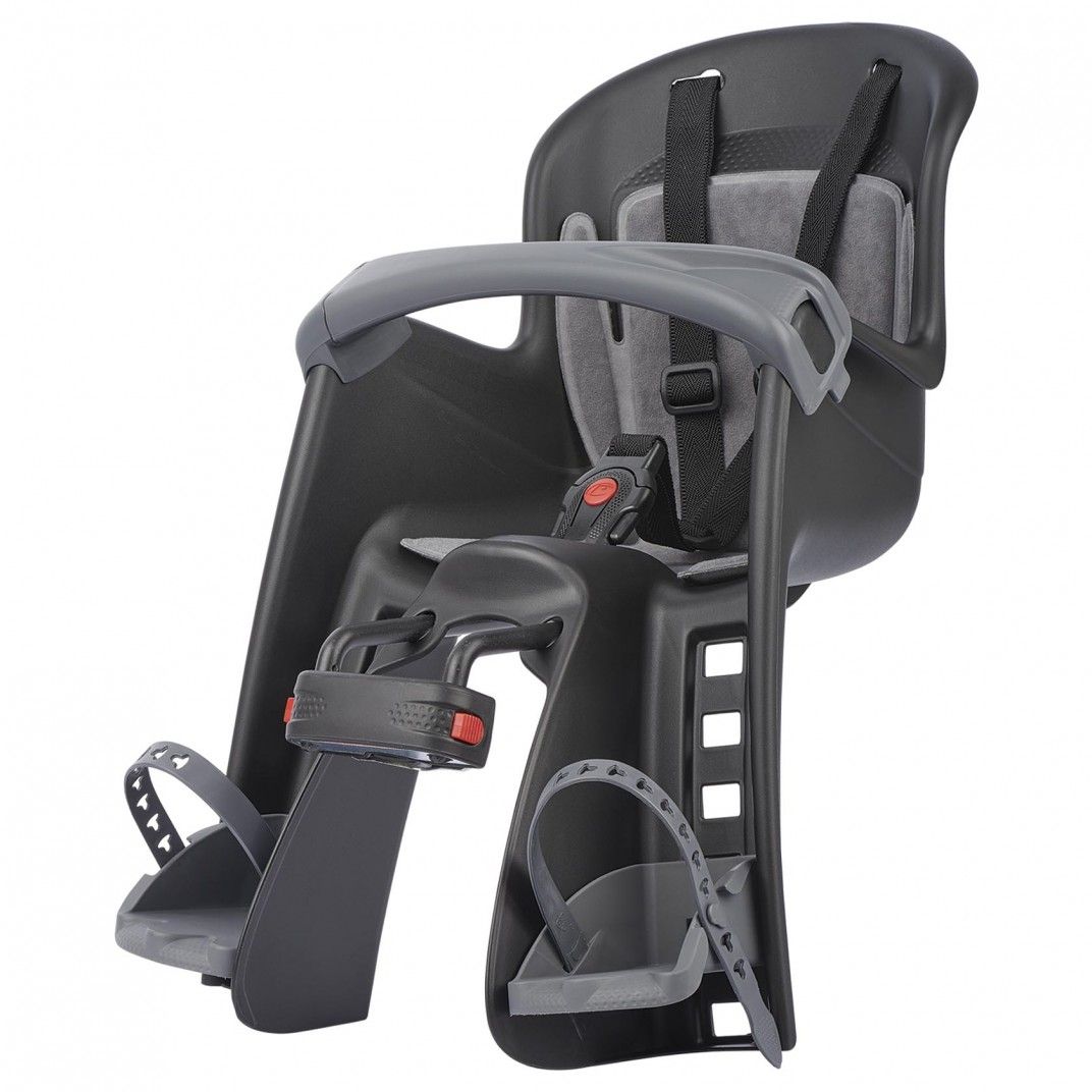 Bilby Junior Front Head Tube Bicycle Seat Black Polisport