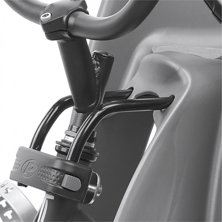 Bilby Junior - Front Head Tube Bicycle Seat Dark Grey | Polisport