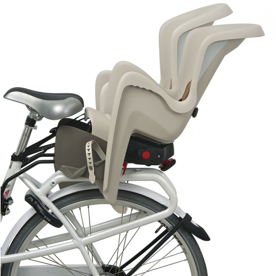 Bilby Maxi RS - Seggiolino per Biciclette Reclinabile Beige e Marrone