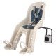 Bubbly Mini FF - Child Bicycle Seat for Frames Cream and Denim Bubbly Mini FF - Child Bicycle Seat for Frames Cream and Denim
