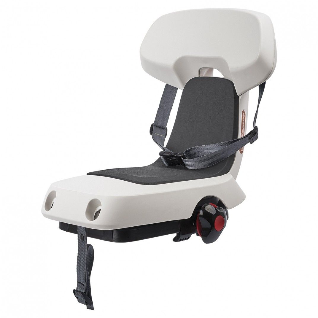 Guppy Junior - Cadeira de Bicicleta Branca Para Crianças Até 35Kg