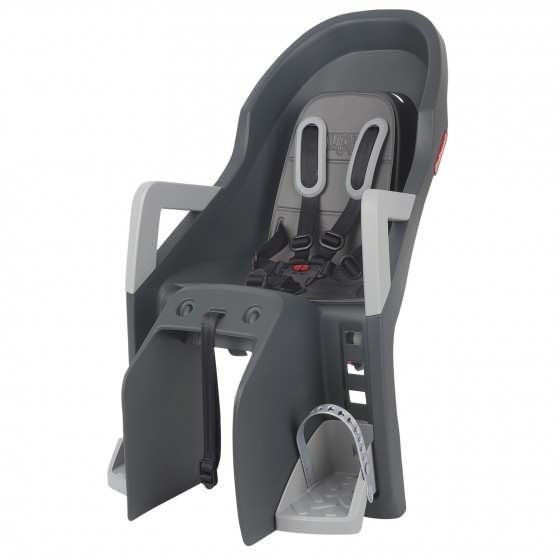 Guppy Maxi CFS - Cadeira para Bicicleta de Fixação ao Porta-bagagem Cinzenta