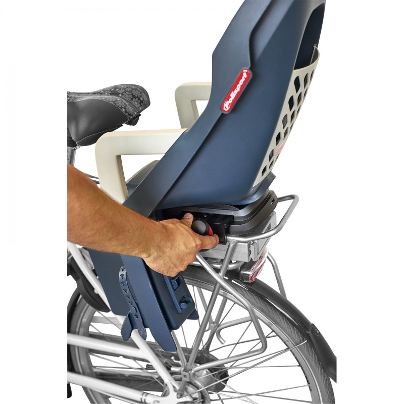 Guppy Maxi CFS - Cadeira para Bicicleta de Fixao ao Porta-bagagem Azul e Bege