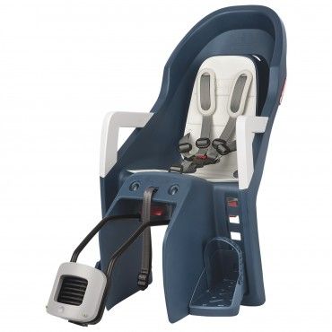 Guppy Maxi RS Plus - Rear Reclining Child Seat Jeans and Cream for Bikes