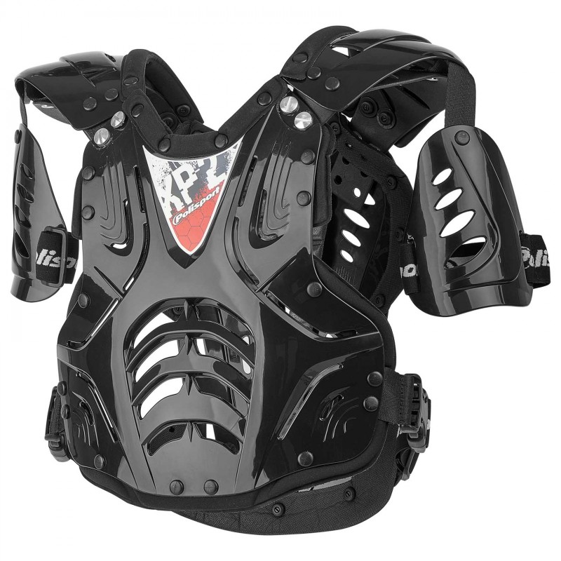 XP2 - Chest Protector Clear and Black for Junior