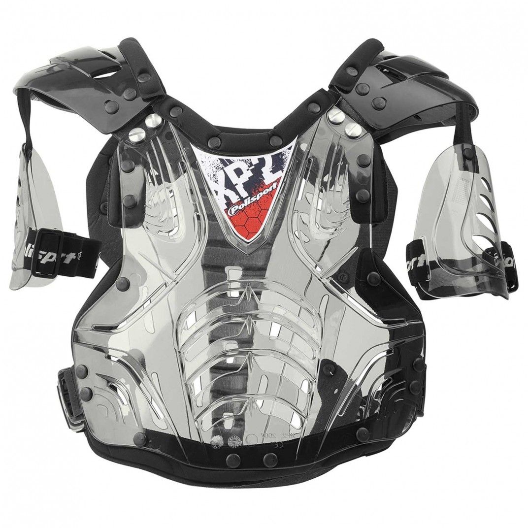 XP2 - Chest Protector Clear and Black for Adults