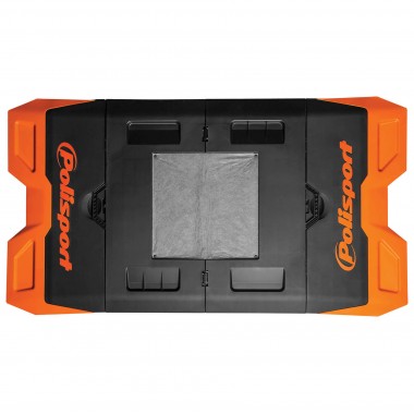 Bike Mat - Tappetino pieghevole in plastica Arancione Bike Mat - Tappetino pieghevole in plastica Arancione