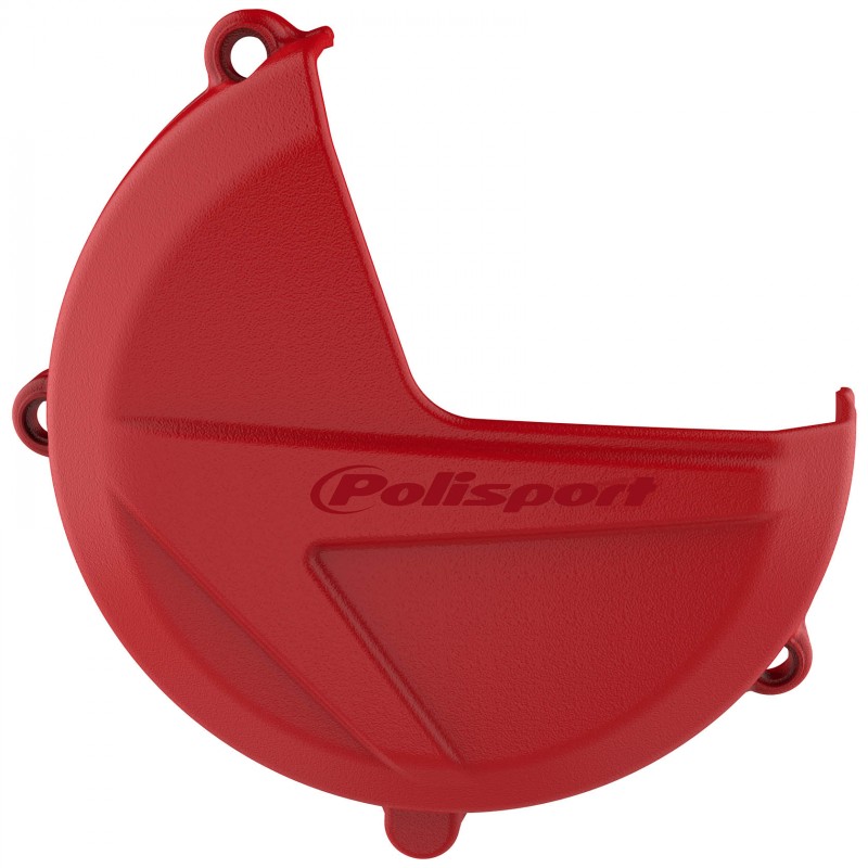 Beta RR250,300 2T,X-Trainer300 - Clutch Cover Protection Red - 2013-17 Models