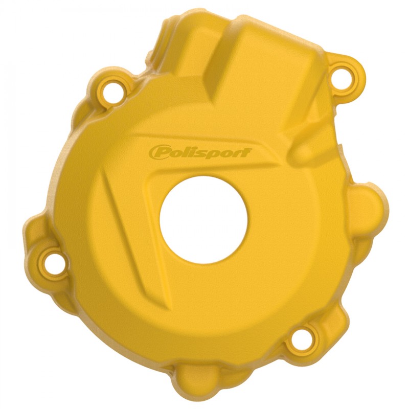 Husqvarna FE250,FE350 - Ignition Cover Protector Yellow - 2014-16 Models