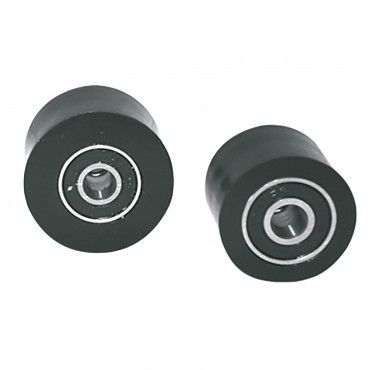 Chain Rollers Black - 32mm
