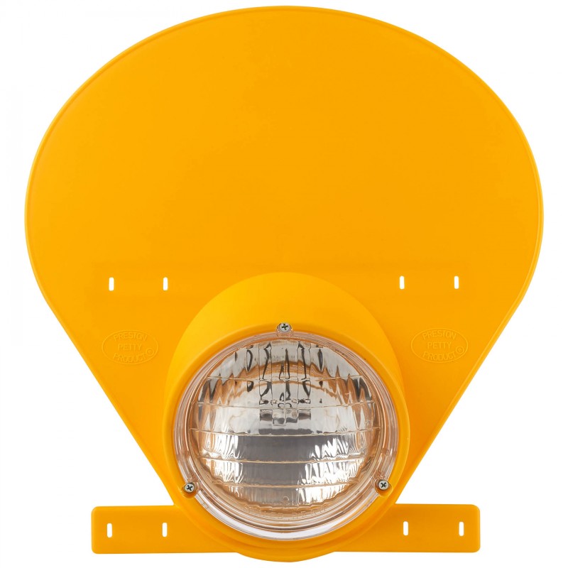 Headlight with Halogen Bulb Yellow