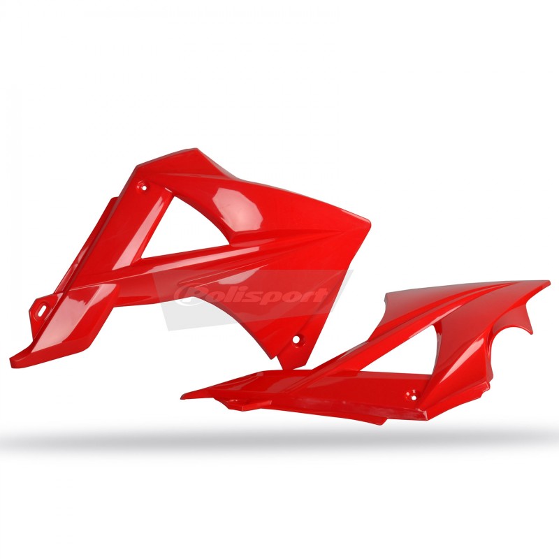 Radiator Scoops Red for Gas Gas - 2010-11 Models