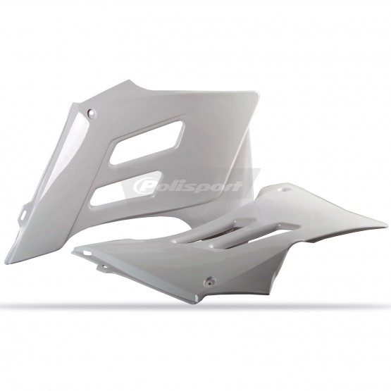 Radiator Scoops White for Gas Gas - 2005-06 Models