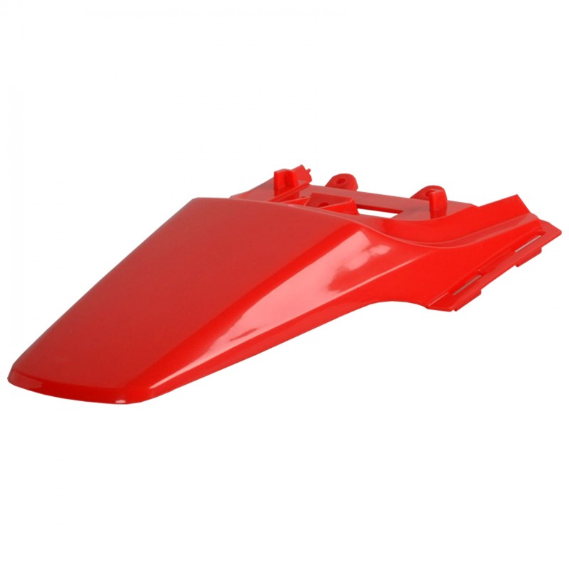 Honda CRF50F - Guarda-Lamas de Trs Vermelho - Modelos 2004-20