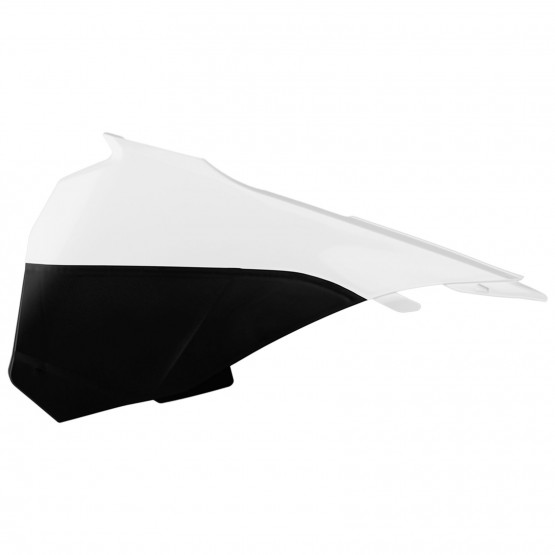 KTM 85 SX - Airbox Cover White and Black - 2013-17 Models