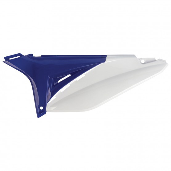 Sherco SE-R,SEF-R - Caches Latéraux avec Couvercle de Boîte à Air S-Bleu et Blanc - Modèles 2016