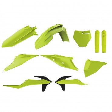 KTM SX,SX-F XC,XC-F - Replica Plastic Kit Flo Yellow - 2019-20 Models