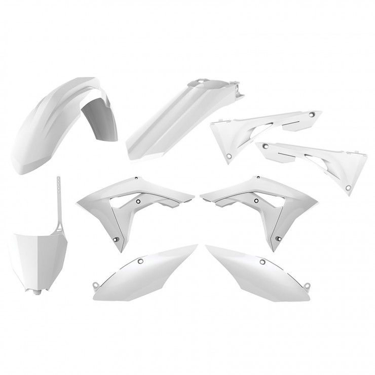 Plastic Kit Polisport White 90211 for Honda CRF450R 2009-2010 2012 Plastic Kit Polisport White 90211 for Honda CRF450R 2009-2010 2012