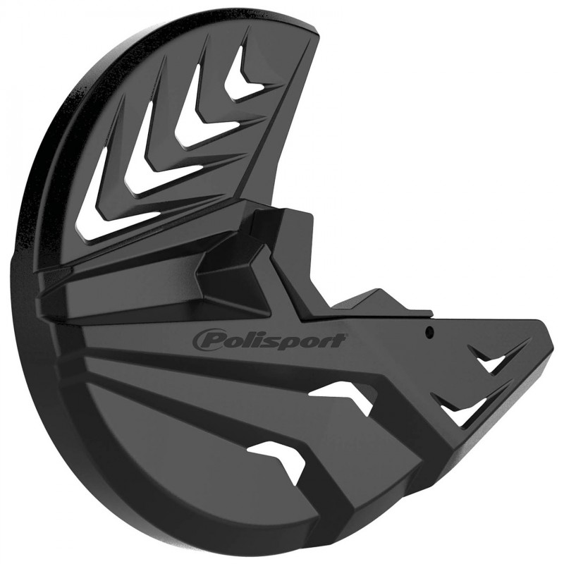 Husaberg TE/FE - Disc and Bottom Fork Protector Black - 2009-14 Models