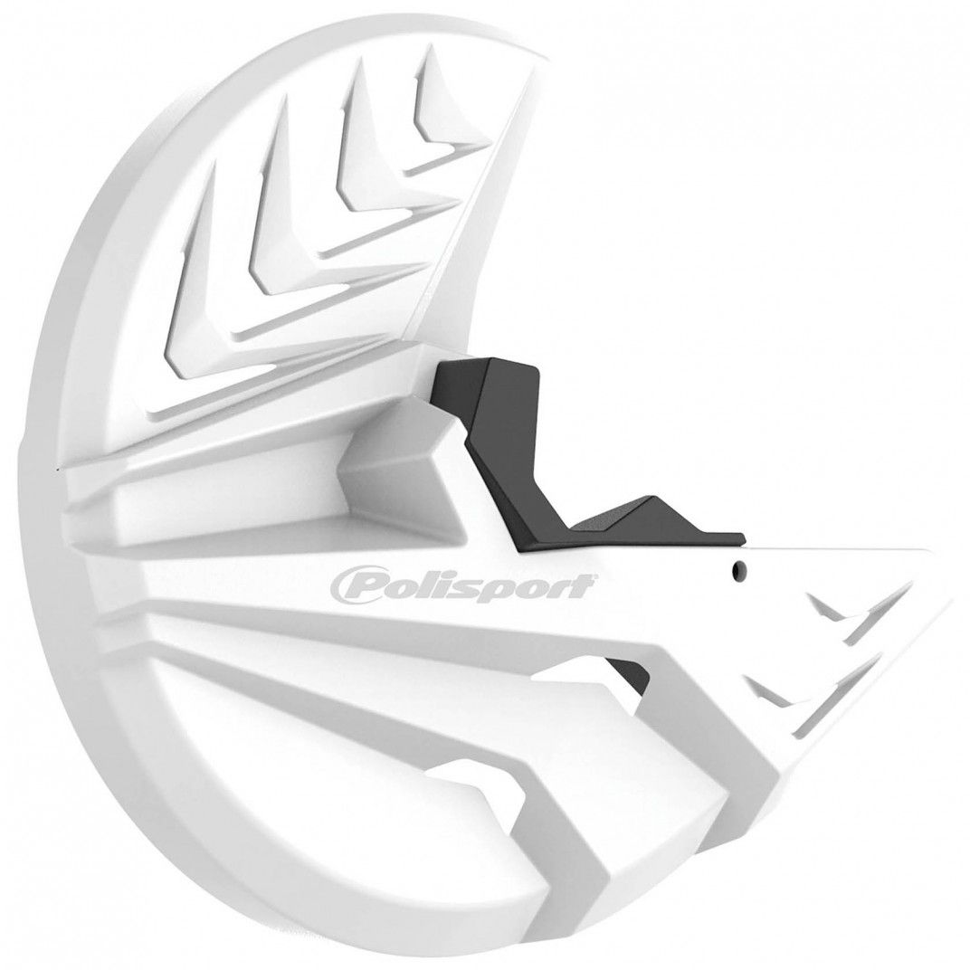Sherco SE-R/SEF-R 250/300 - Disc and Bottom Fork Protector White - 2013-17 Models