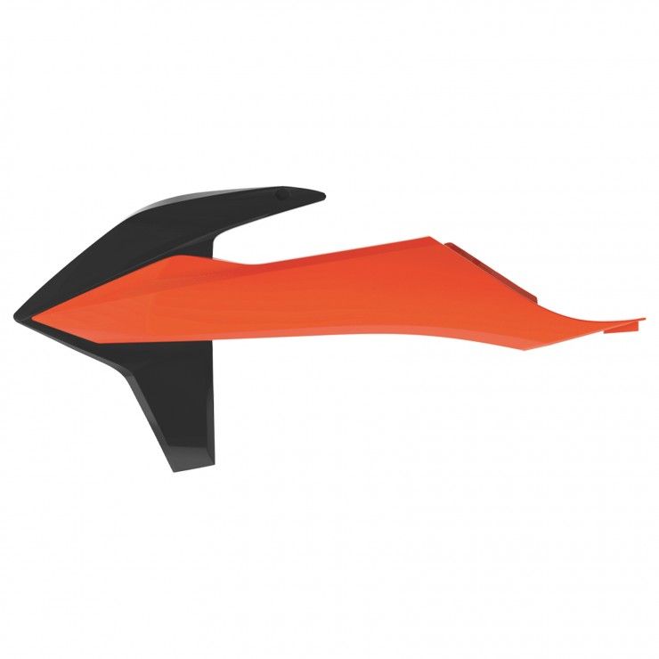 Polisport Radiator Scoops KTM Orange for KTM 450 EXC 4-Stroke 2003-2004