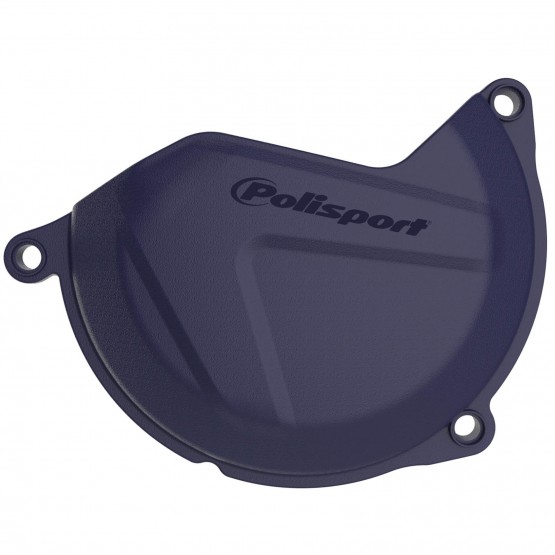 Husqvarna FE450,FE501 - Clutch Cover Protection Blue - 2014-16 Models