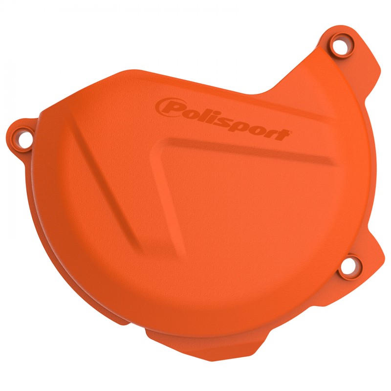 KTM 250,350 XC-F/SX-F - Protector Tapa de Embrague Naranja - Modelos 2013-15