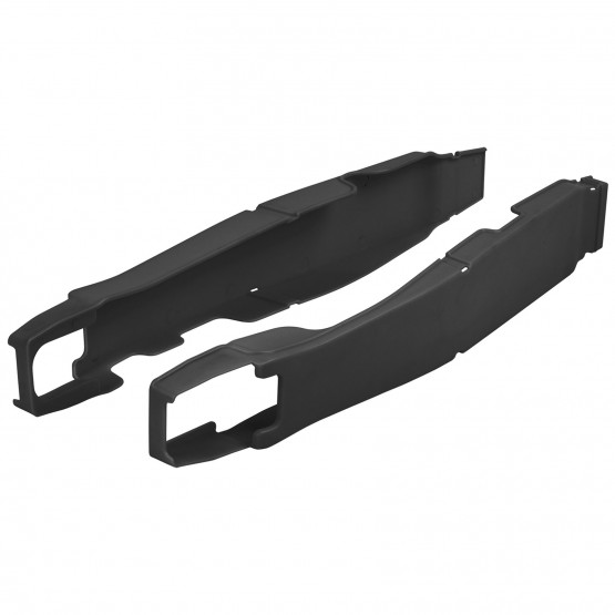 Suzuki RMZ450 - Swingarm Protectors Black - 2010-17 Models