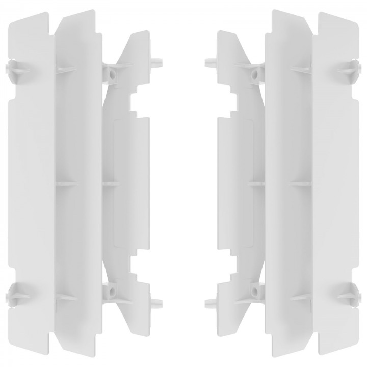 Suzuki DRZ400 - Radiator Louvers White - 2000-22 Models