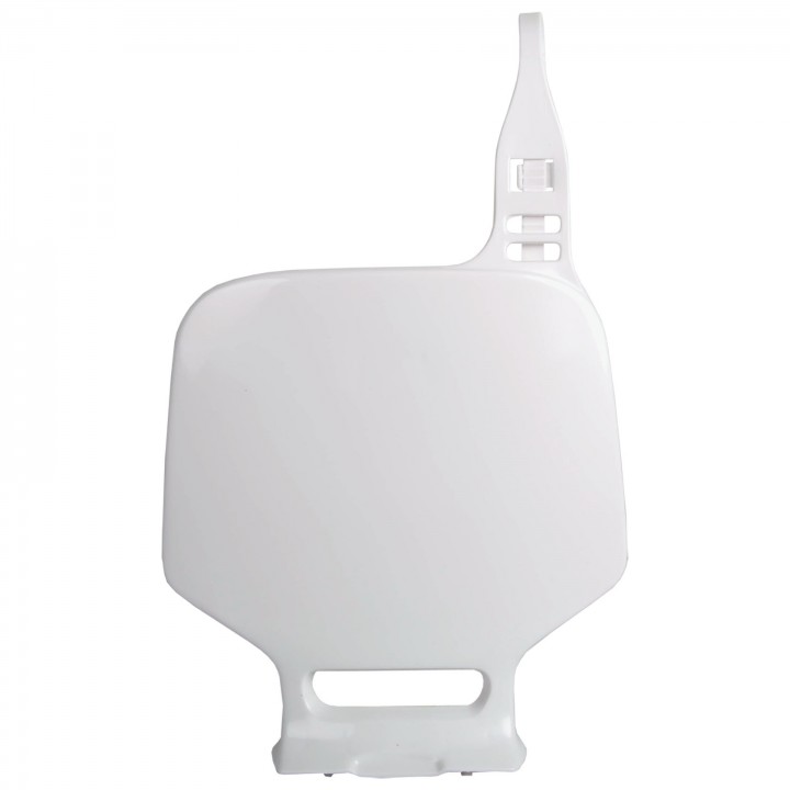 Front Number Plate White for Yamaha YZ85 Models
