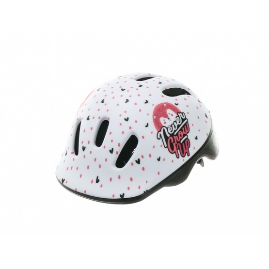 XXS Baby - Casco per Bicicletta Bianco e Rosa