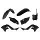 Kawasaki KX 125, 250 - MX Restyling Kit Black - 2003-08 Models