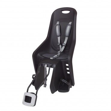 Bubbly Maxi Plus 29'' - Child Bike Seats Black and Dark Grey for Small Frames and 29Ers