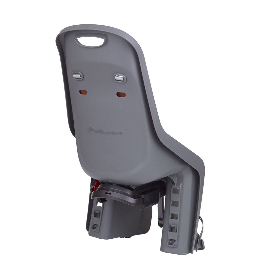 Bubbly Maxi Plus CFS - Cadeira para Bicicleta para Fixação ao Porta-Bagagem Cinzenta e Castanha