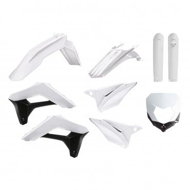 Sherco SE-R,SEF-R - Enduro Plastic Kit White - 2017-21 Models