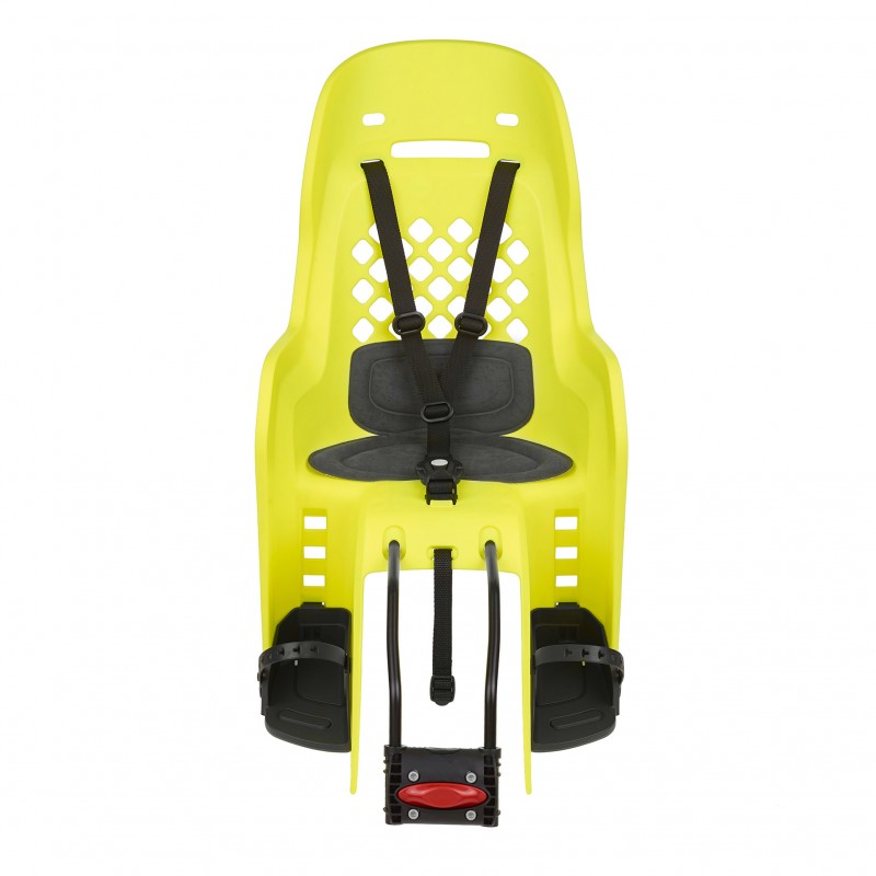 Joy FF - Cadeira para Bicicleta de Fixação ao Quadro Amarela Fluo e Cinzenta