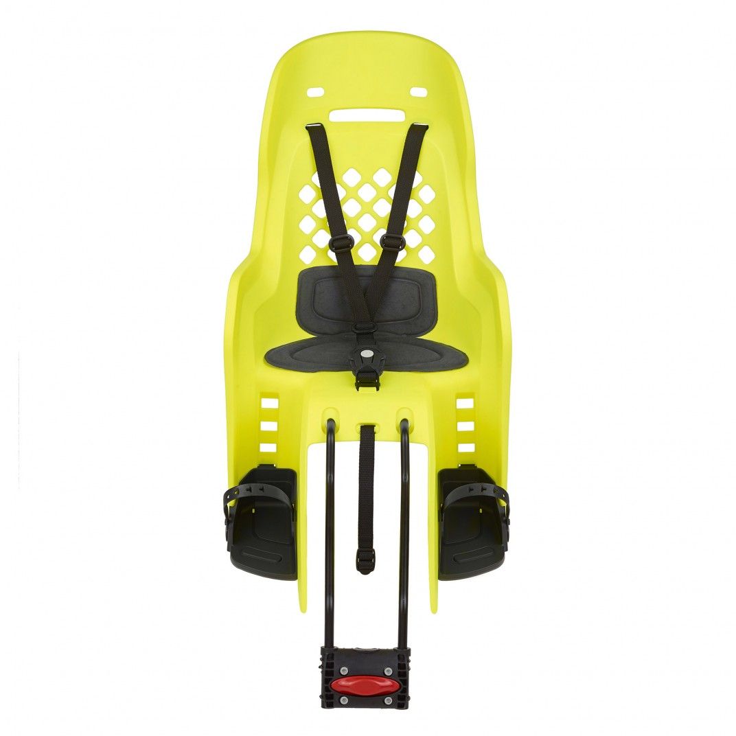 Joy 29'' - Cadeira para Bicicleta para Quadros Pequenos e Rodas 29'' Amarela Fluo e Cinzenta