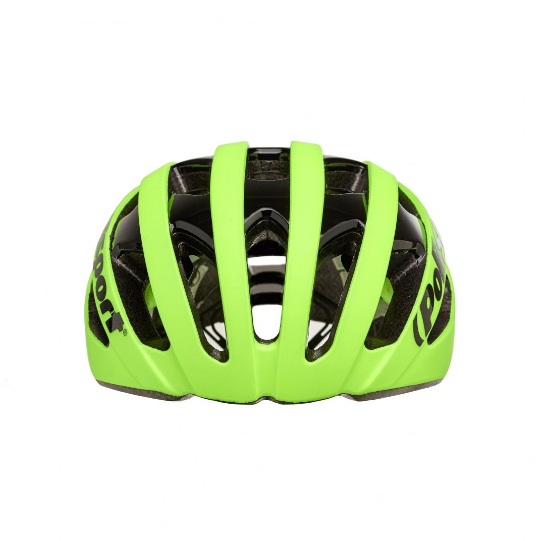 Light Pro - Cycling Helmet for Road Use Yellow Flo - L Size